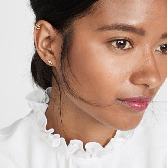 SHASHI - NWOT Electric Stud Earrings - Picture 2 of 4